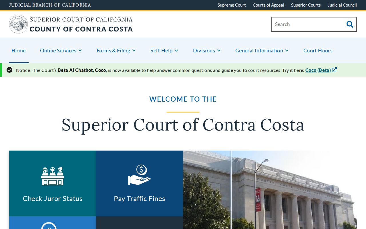 Contra Costa County residents directory court records