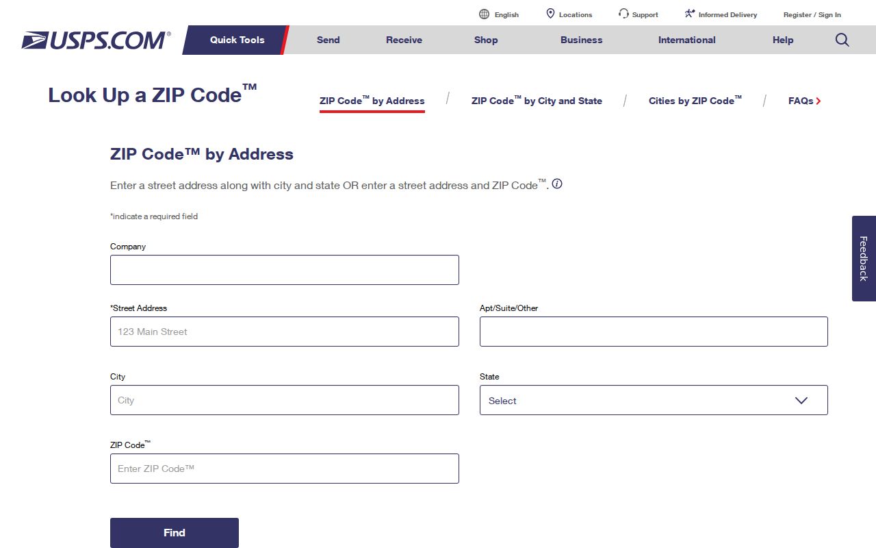 Contra Costa County ZIP code USPS address lookup